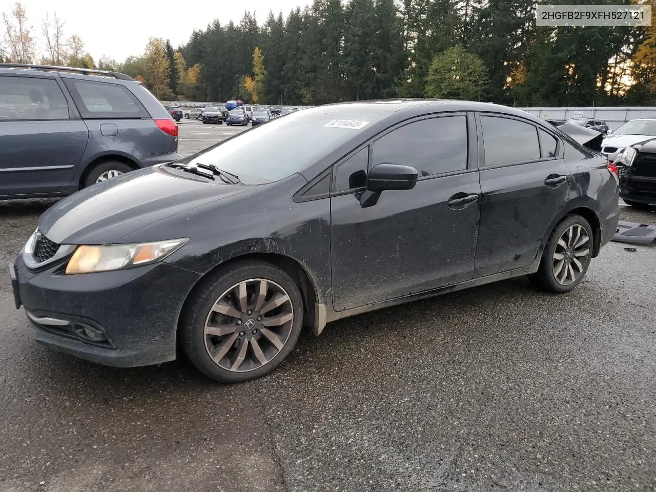 2HGFB2F9XFH527121 2015 Honda Civic Exl