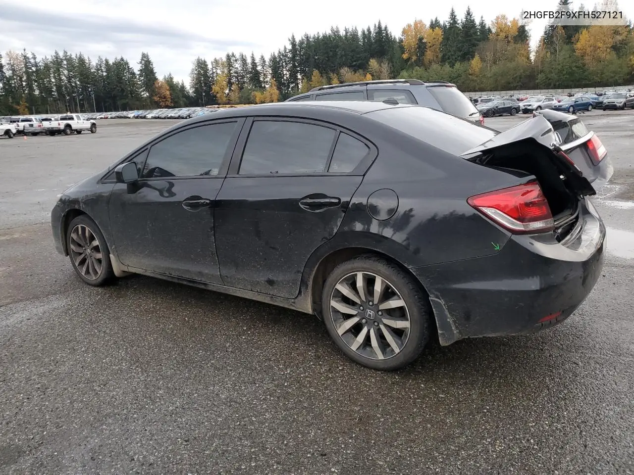 2HGFB2F9XFH527121 2015 Honda Civic Exl
