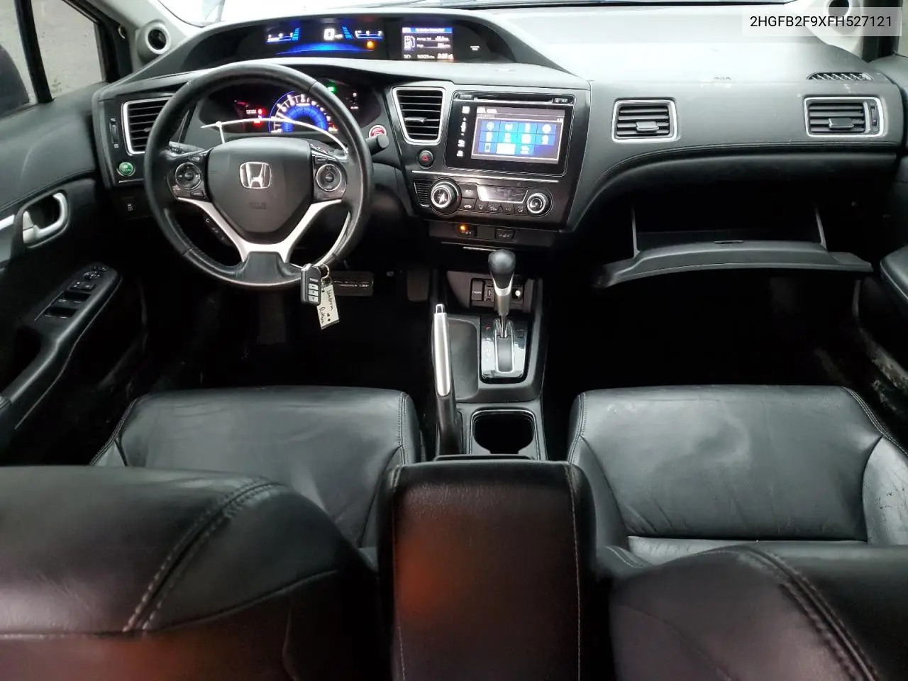 2HGFB2F9XFH527121 2015 Honda Civic Exl