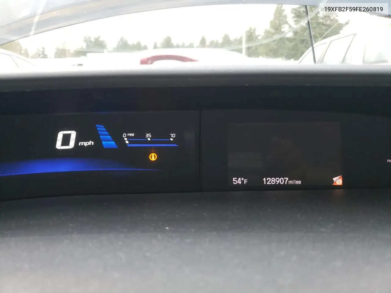 19XFB2F59FE260819 2015 Honda Civic Lx