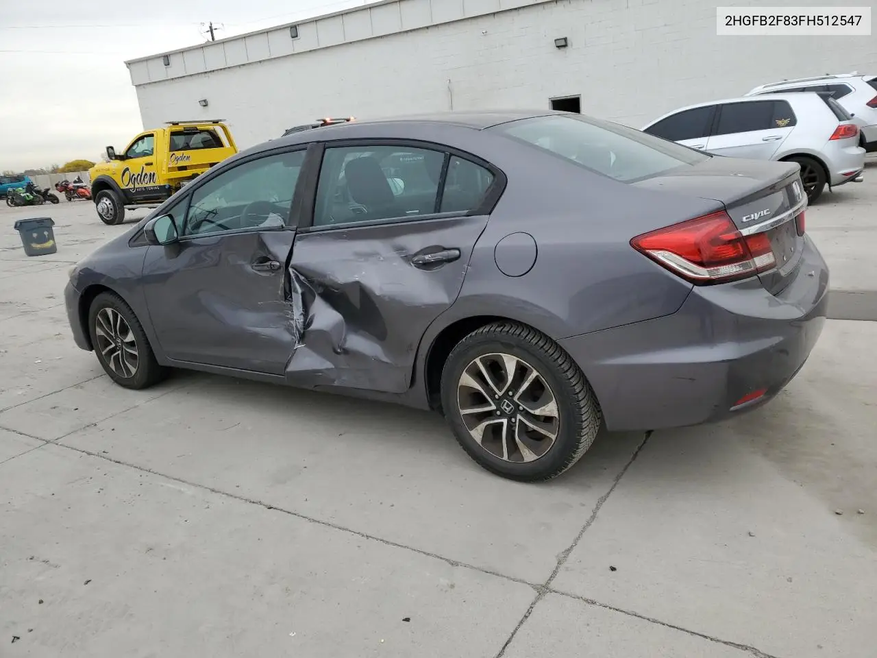 2HGFB2F83FH512547 2015 Honda Civic Ex