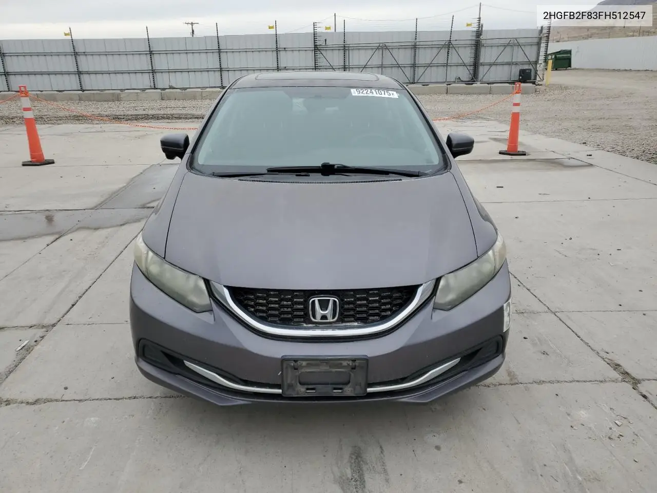 2HGFB2F83FH512547 2015 Honda Civic Ex