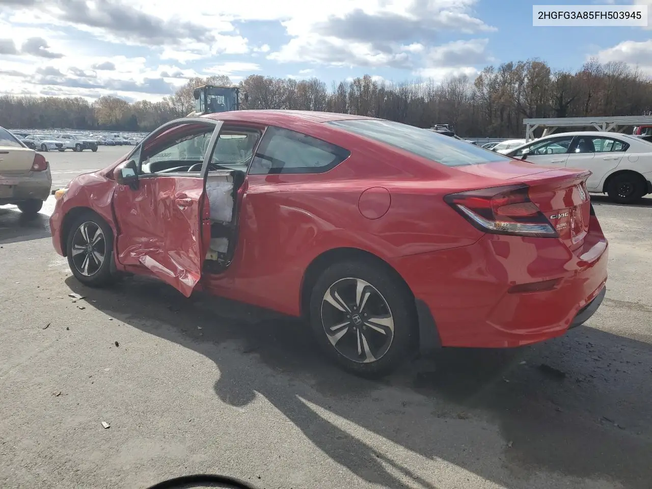 2HGFG3A85FH503945 2015 Honda Civic Ex