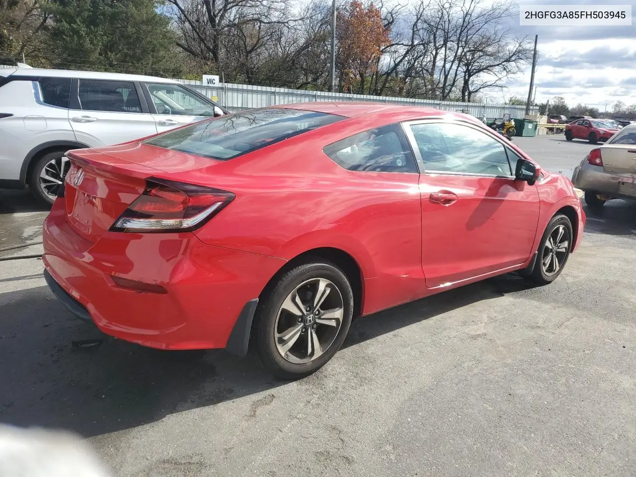 2HGFG3A85FH503945 2015 Honda Civic Ex
