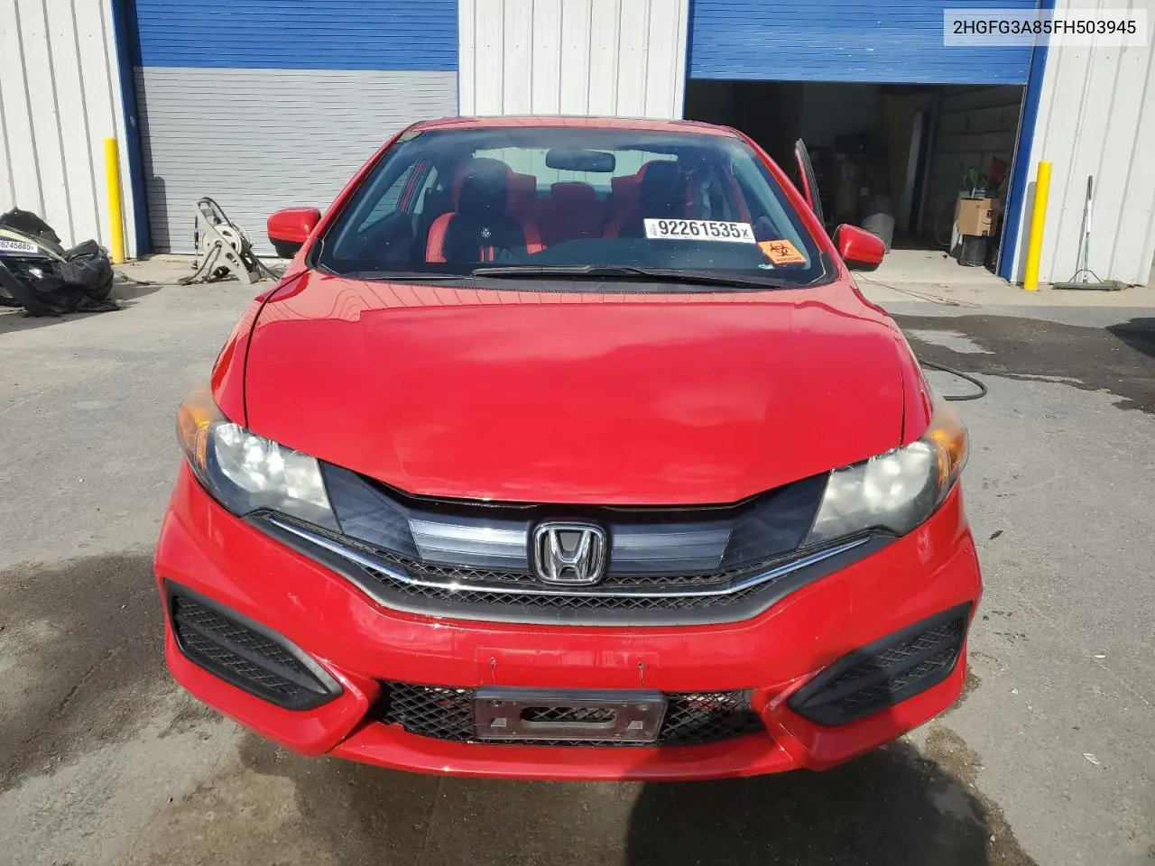 2HGFG3A85FH503945 2015 Honda Civic Ex