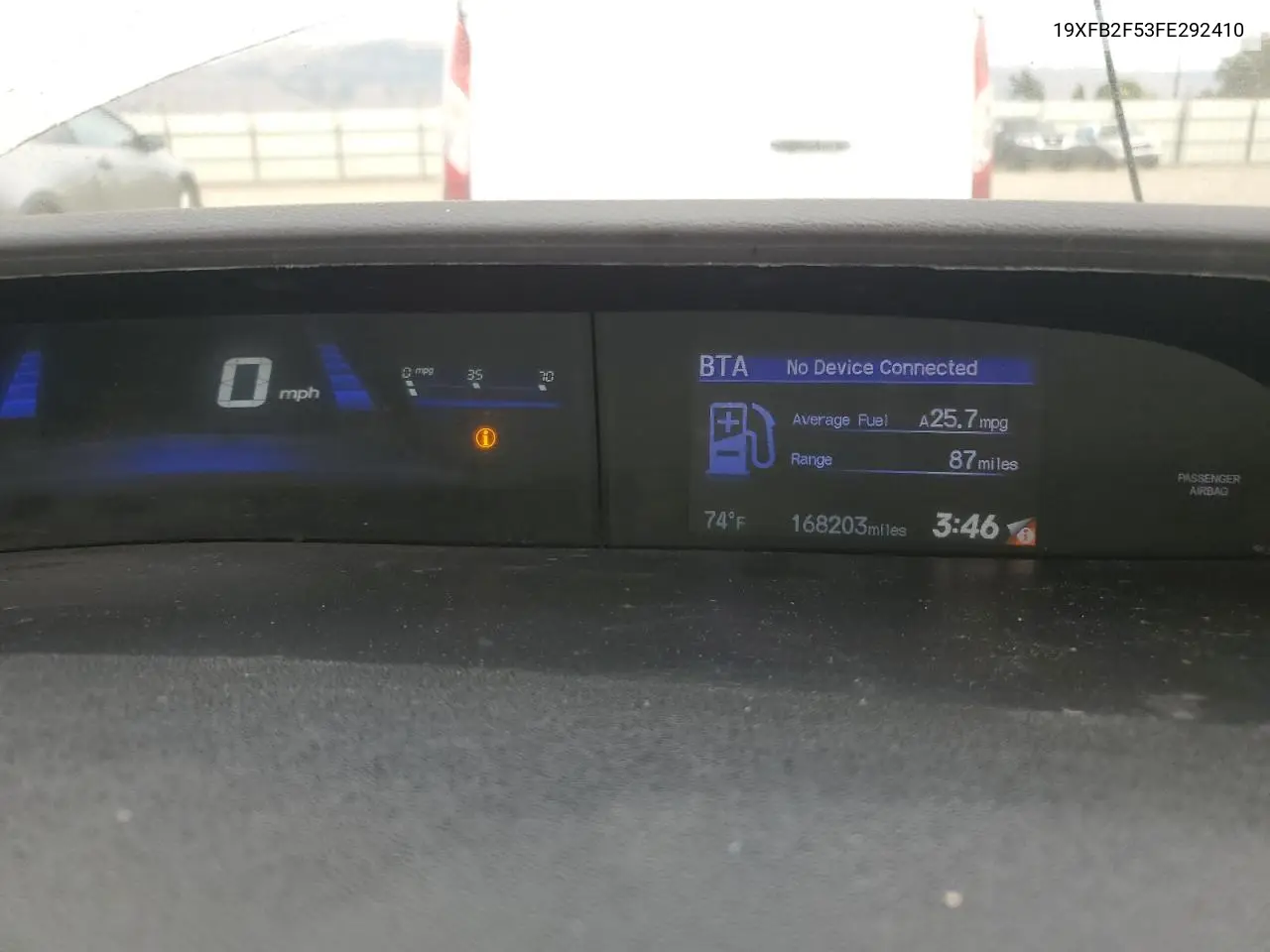 19XFB2F53FE292410 2015 Honda Civic Lx