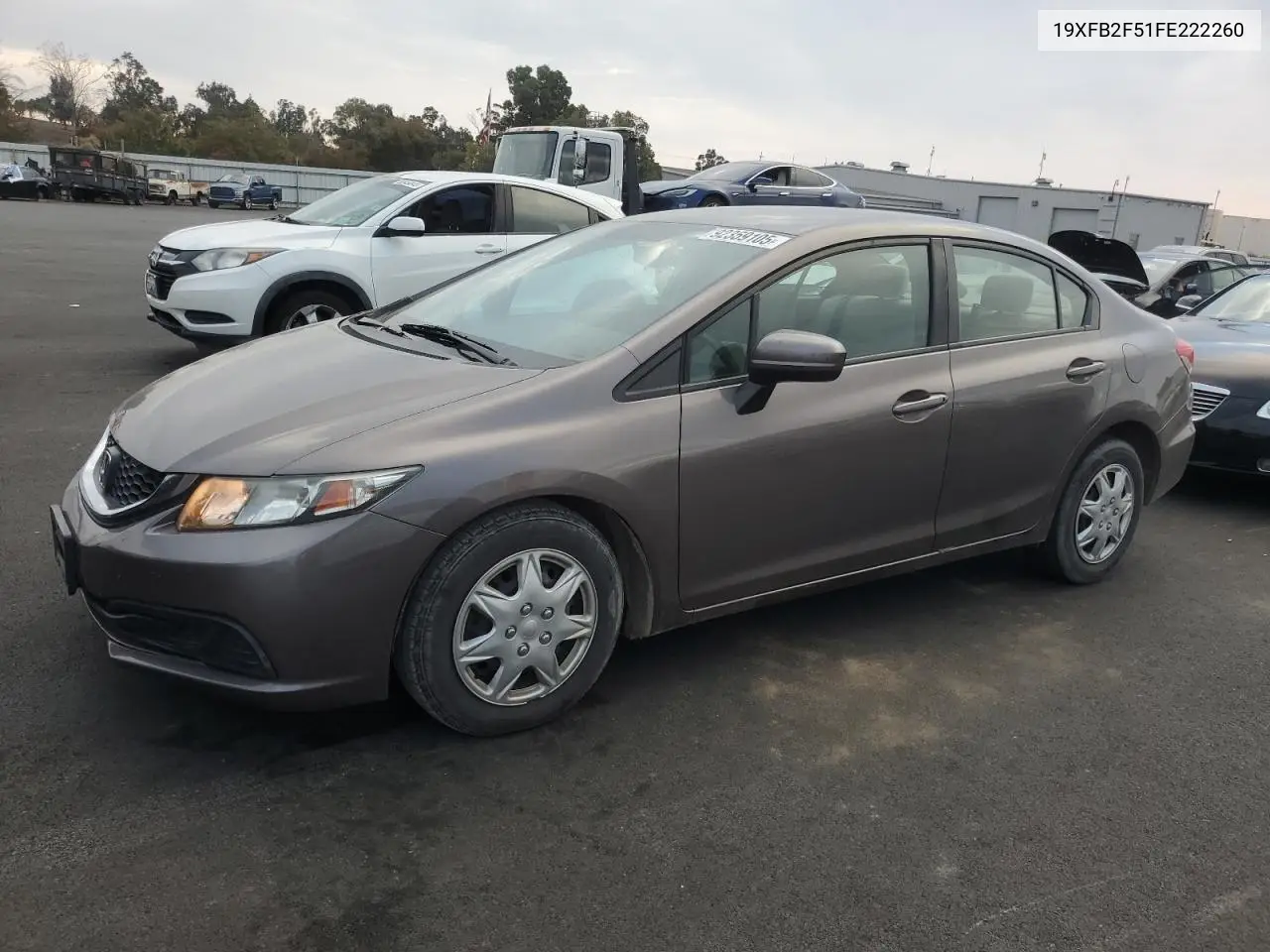 19XFB2F51FE222260 2015 Honda Civic Lx