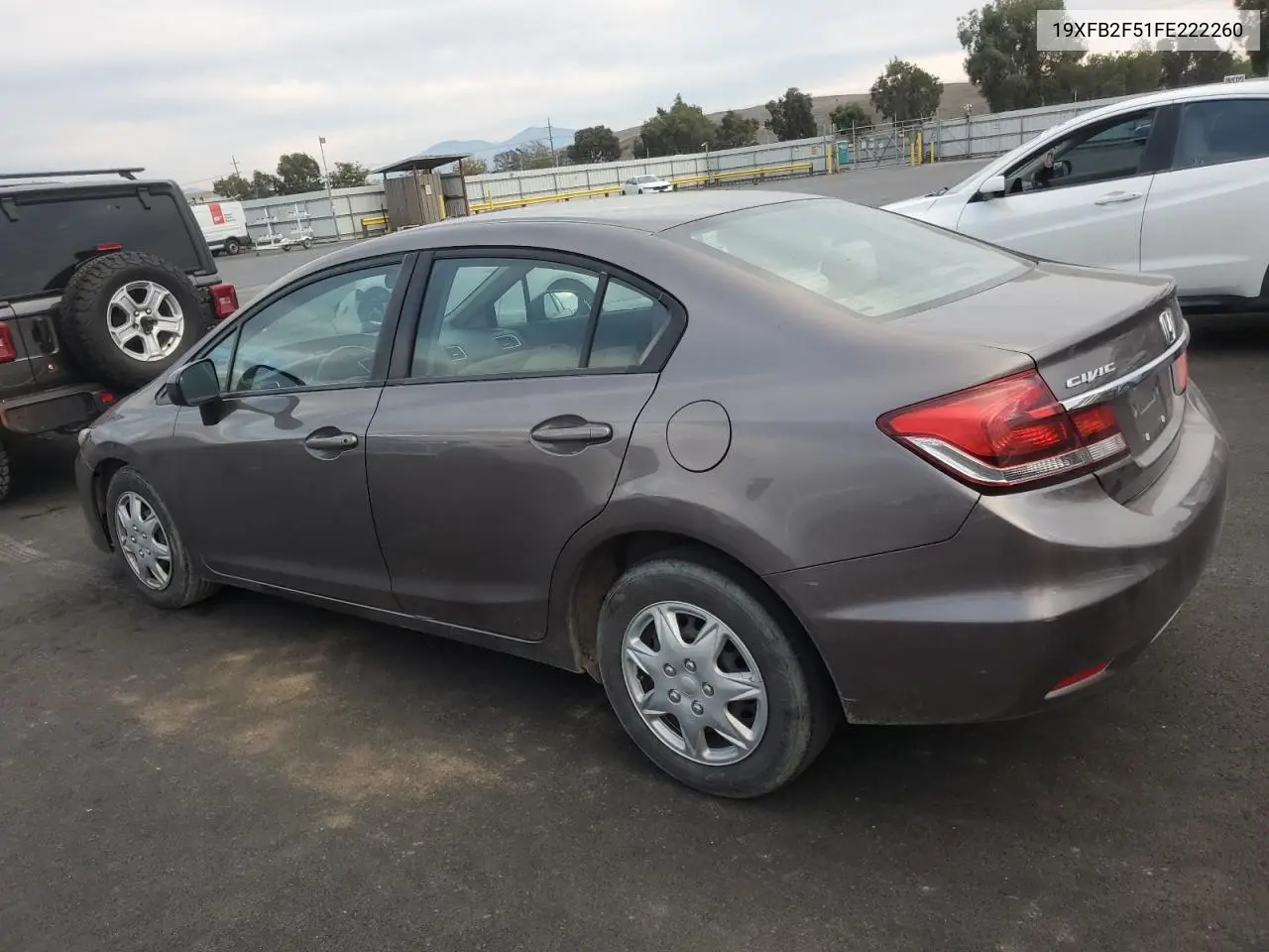 19XFB2F51FE222260 2015 Honda Civic Lx