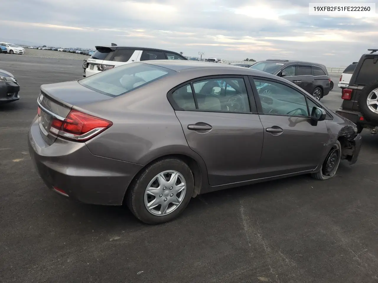 19XFB2F51FE222260 2015 Honda Civic Lx