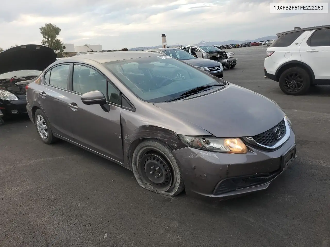 19XFB2F51FE222260 2015 Honda Civic Lx