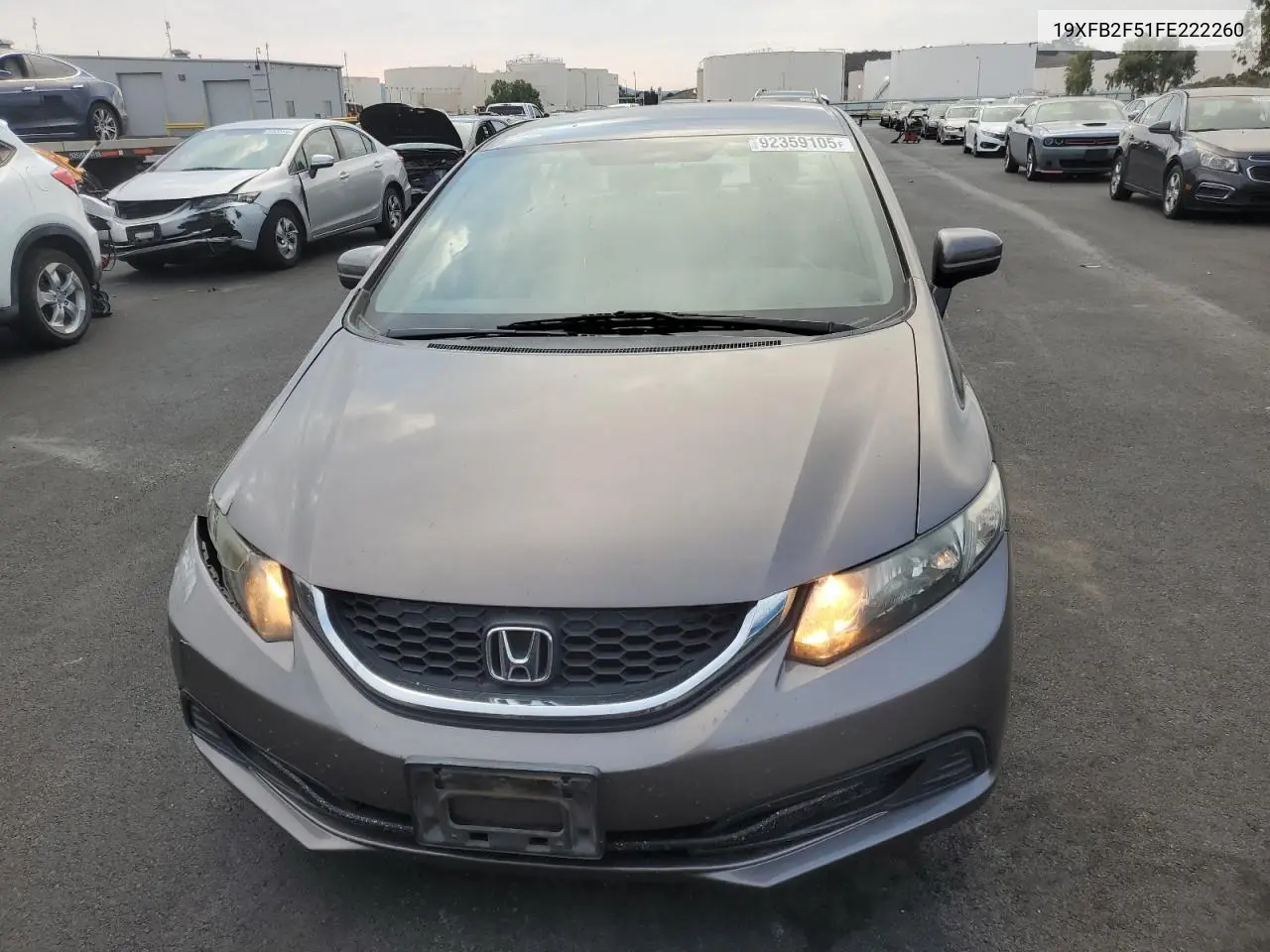 19XFB2F51FE222260 2015 Honda Civic Lx