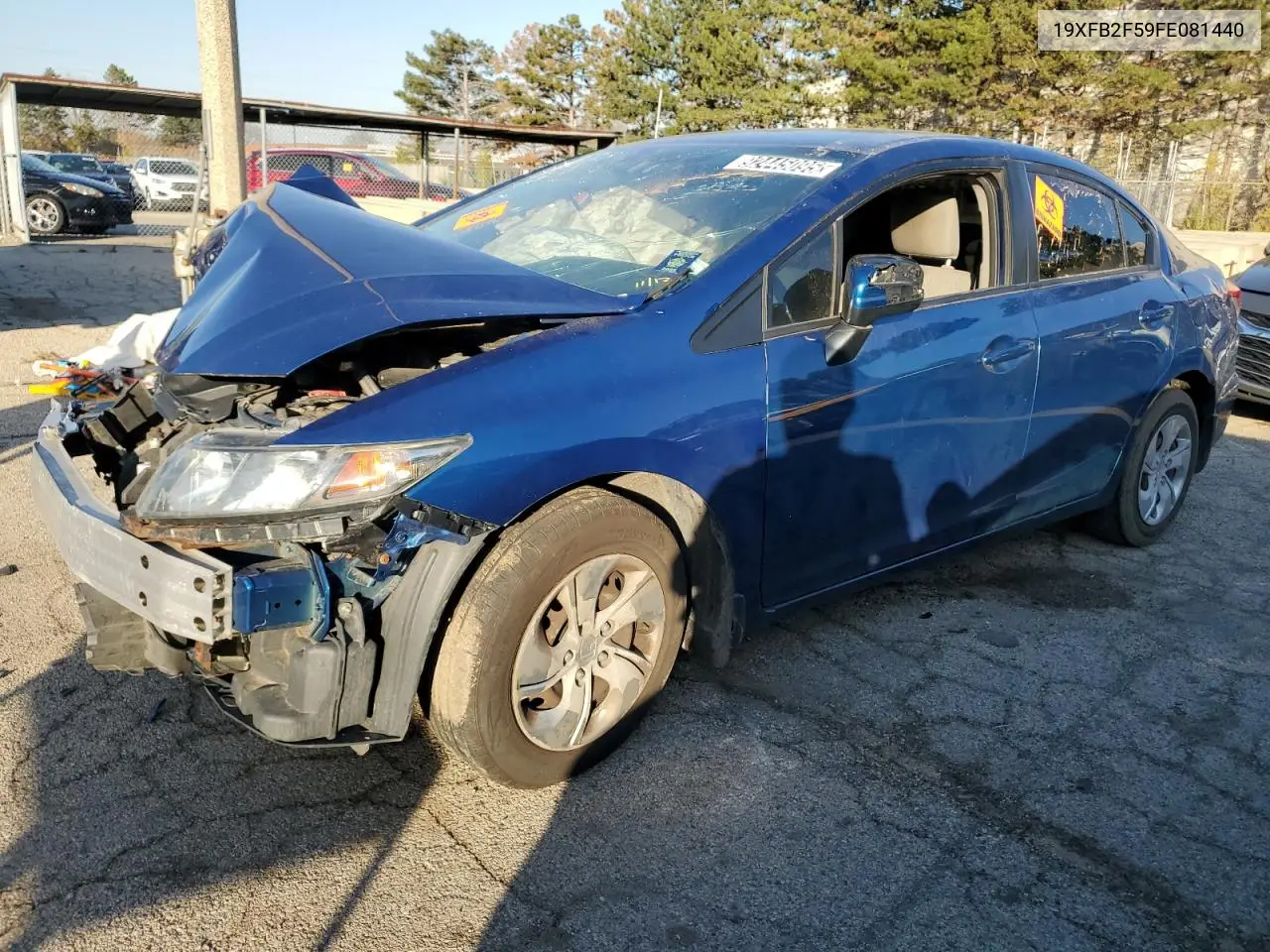 19XFB2F59FE081440 2015 Honda Civic Lx