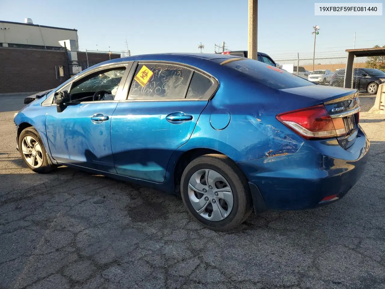 19XFB2F59FE081440 2015 Honda Civic Lx
