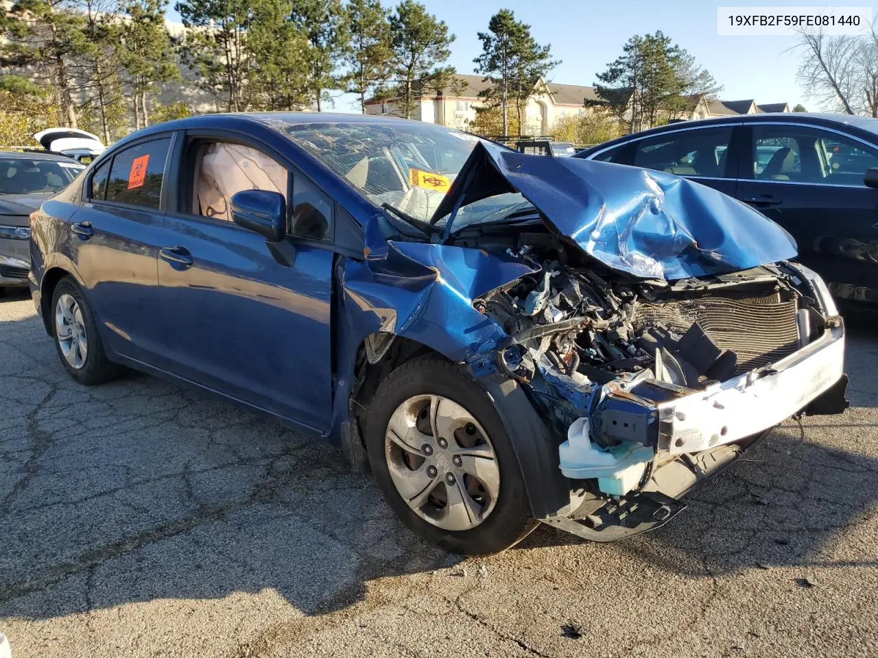 19XFB2F59FE081440 2015 Honda Civic Lx