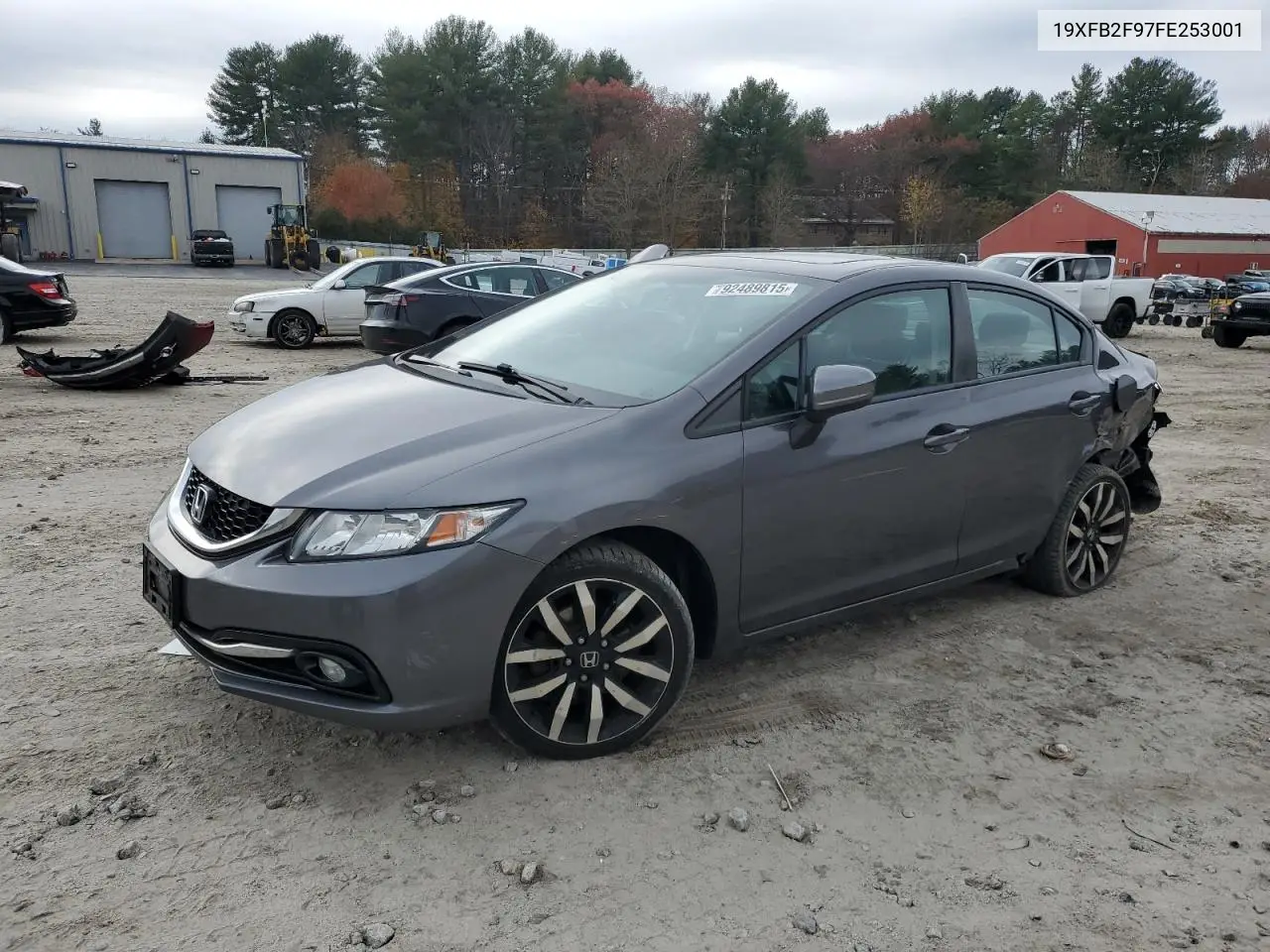 19XFB2F97FE253001 2015 Honda Civic Exl