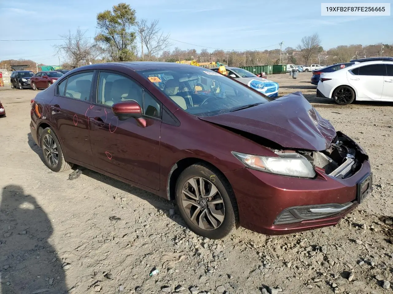19XFB2F87FE256665 2015 Honda Civic Ex