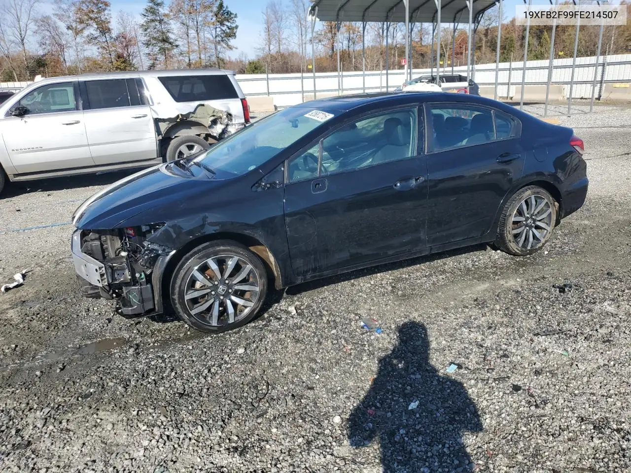 19XFB2F99FE214507 2015 Honda Civic Exl
