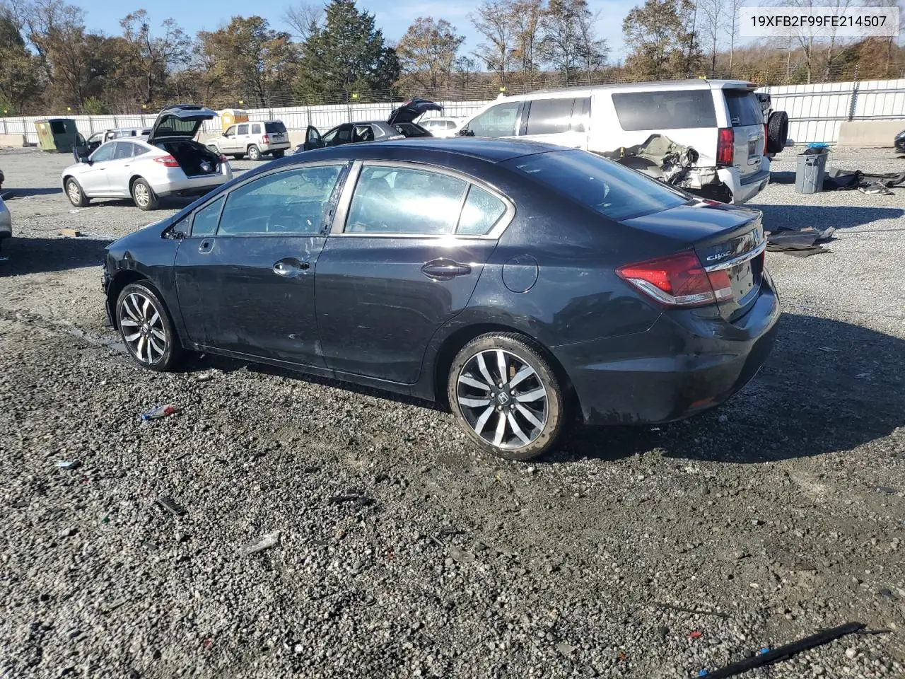 19XFB2F99FE214507 2015 Honda Civic Exl