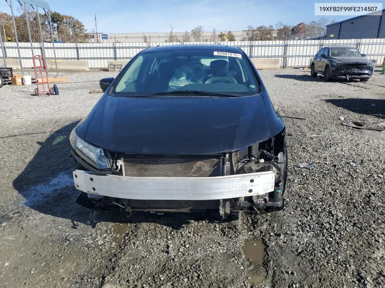19XFB2F99FE214507 2015 Honda Civic Exl