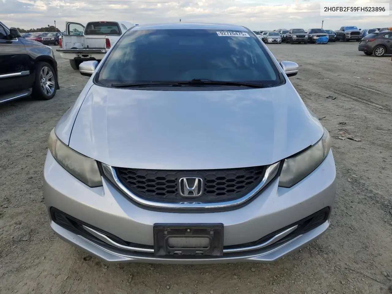 2HGFB2F59FH523896 2015 Honda Civic Lx