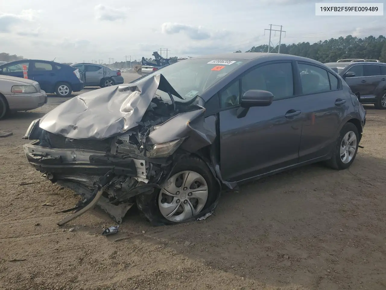 19XFB2F59FE009489 2015 Honda Civic Lx