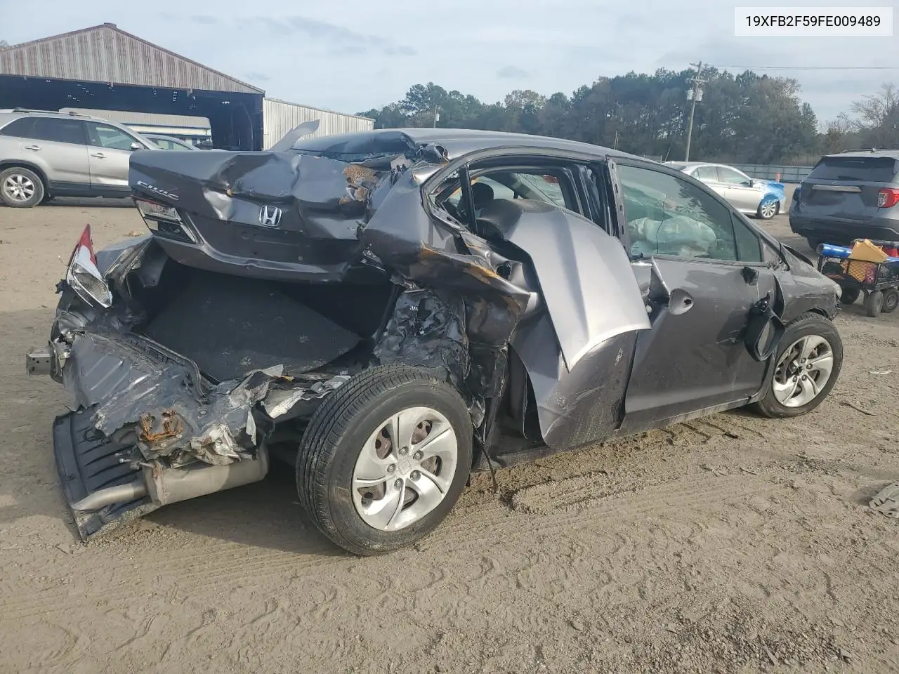 19XFB2F59FE009489 2015 Honda Civic Lx