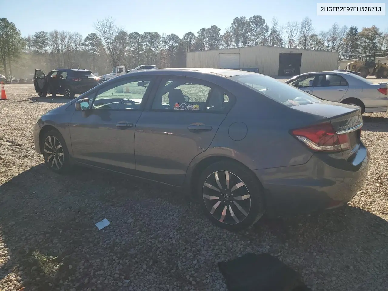 2HGFB2F97FH528713 2015 Honda Civic Exl