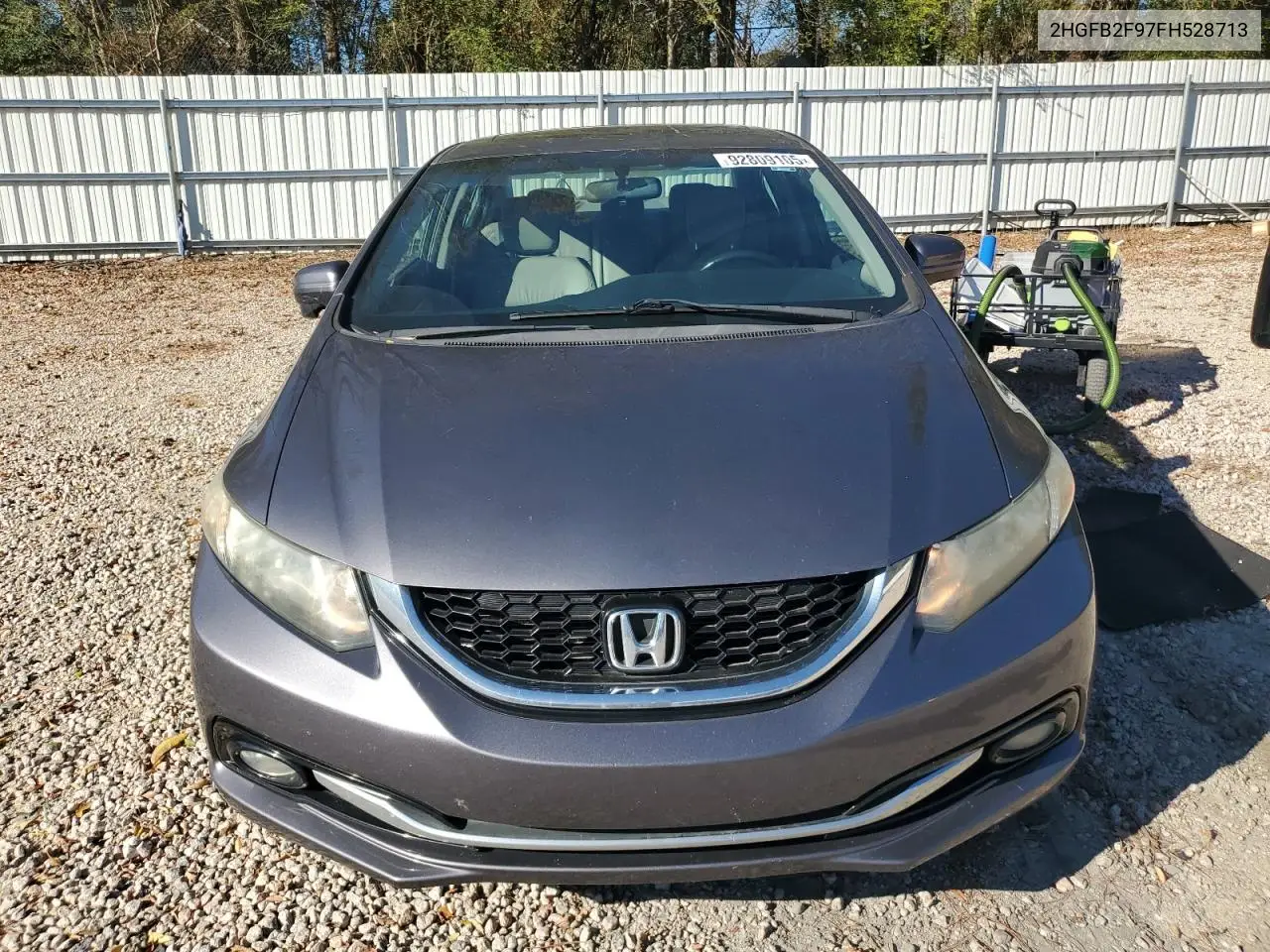 2HGFB2F97FH528713 2015 Honda Civic Exl