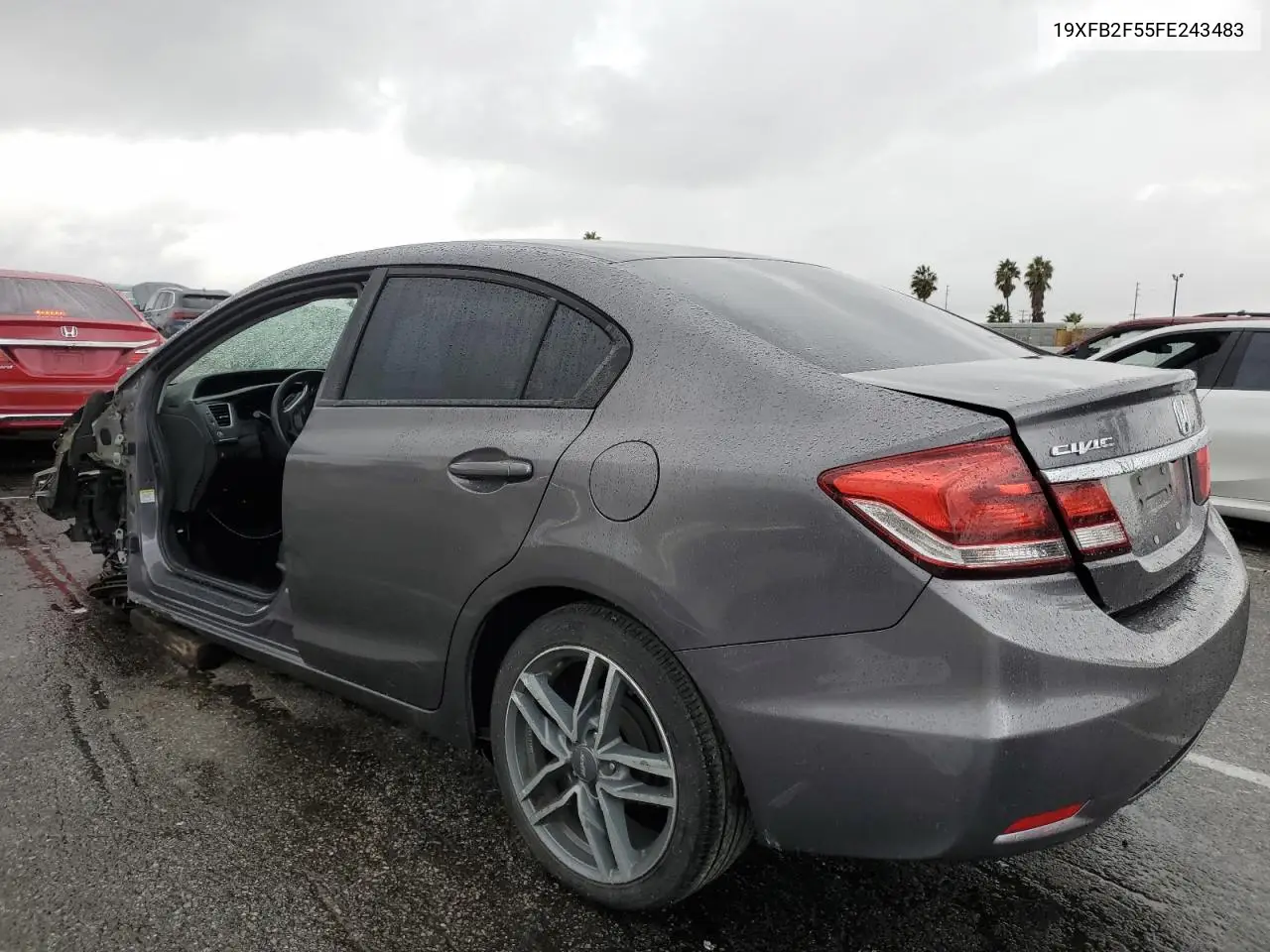 19XFB2F55FE243483 2015 Honda Civic Lx