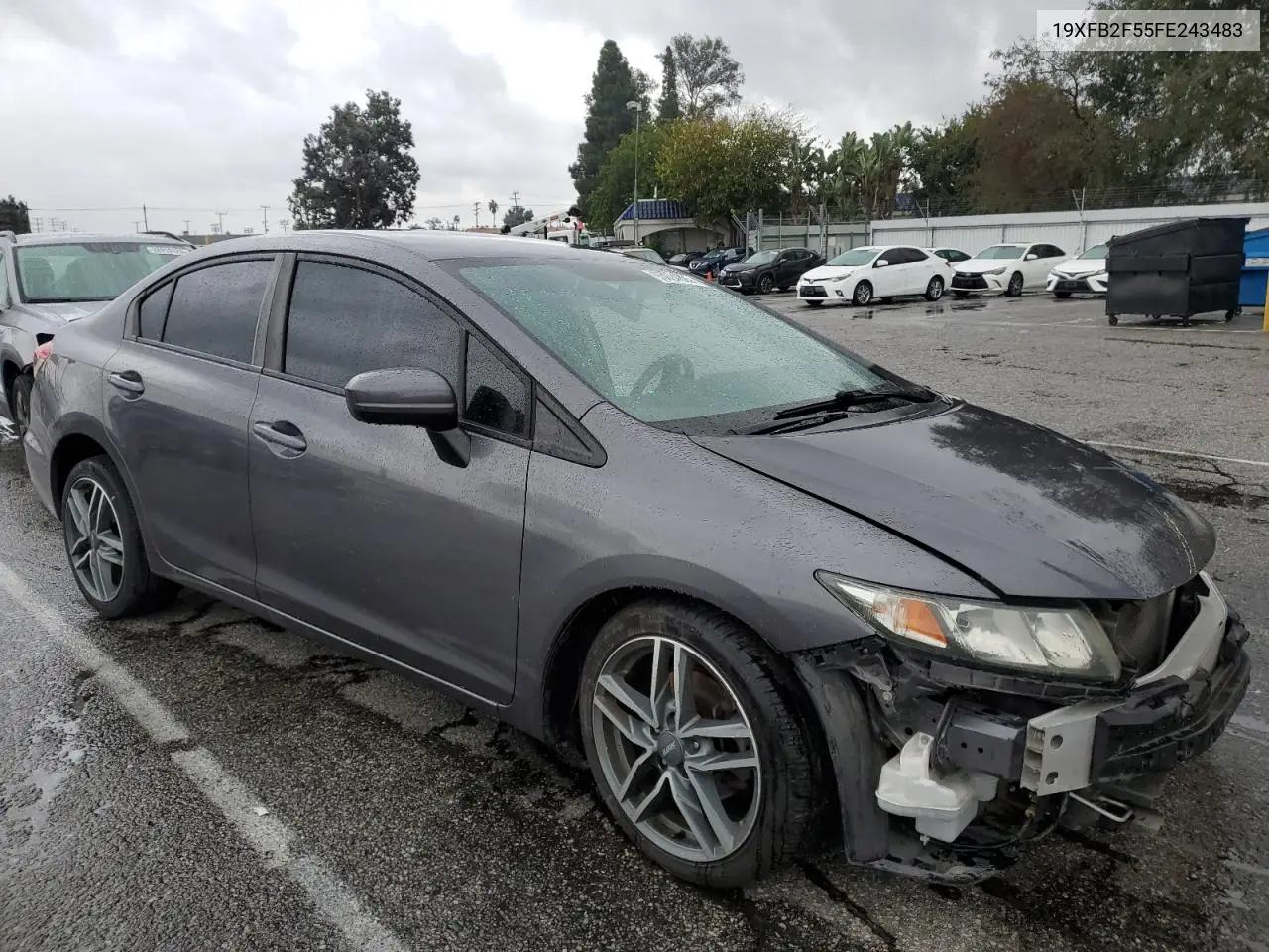 19XFB2F55FE243483 2015 Honda Civic Lx