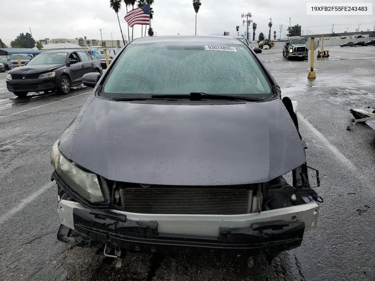 19XFB2F55FE243483 2015 Honda Civic Lx
