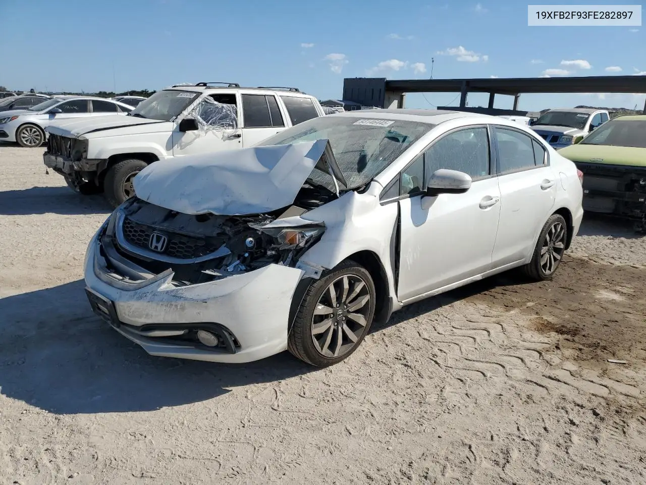 19XFB2F93FE282897 2015 Honda Civic Exl
