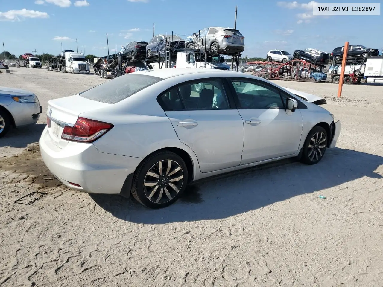 19XFB2F93FE282897 2015 Honda Civic Exl