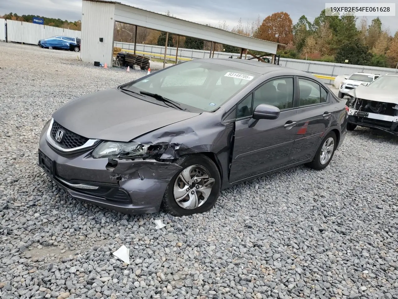 19XFB2F54FE061628 2015 Honda Civic Lx