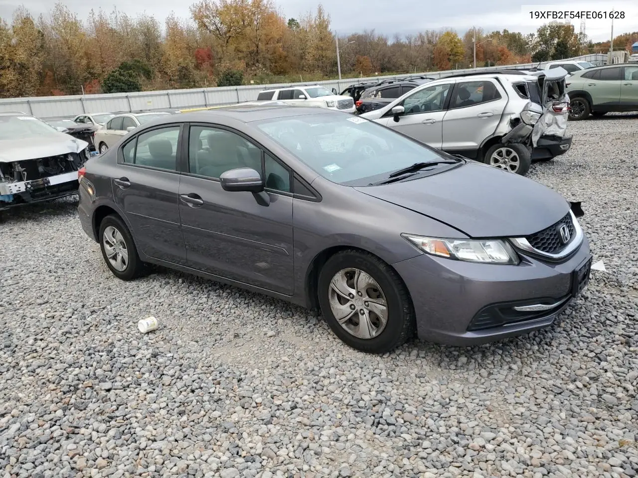 19XFB2F54FE061628 2015 Honda Civic Lx
