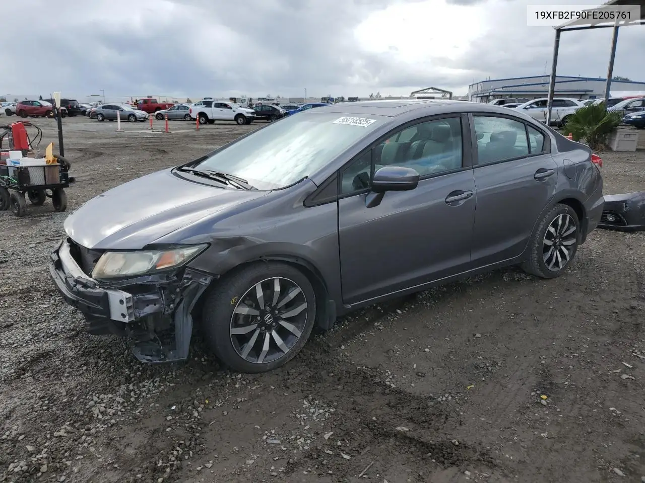 19XFB2F90FE205761 2015 Honda Civic Exl