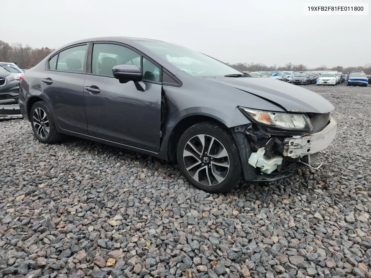19XFB2F81FE011800 2015 Honda Civic Ex
