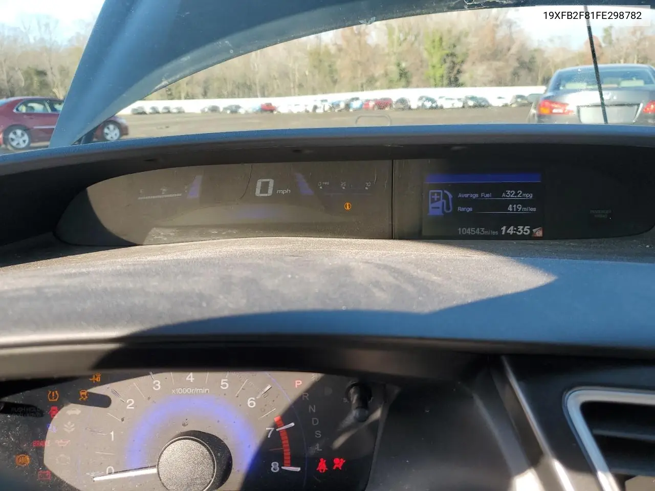19XFB2F81FE298782 2015 Honda Civic Ex
