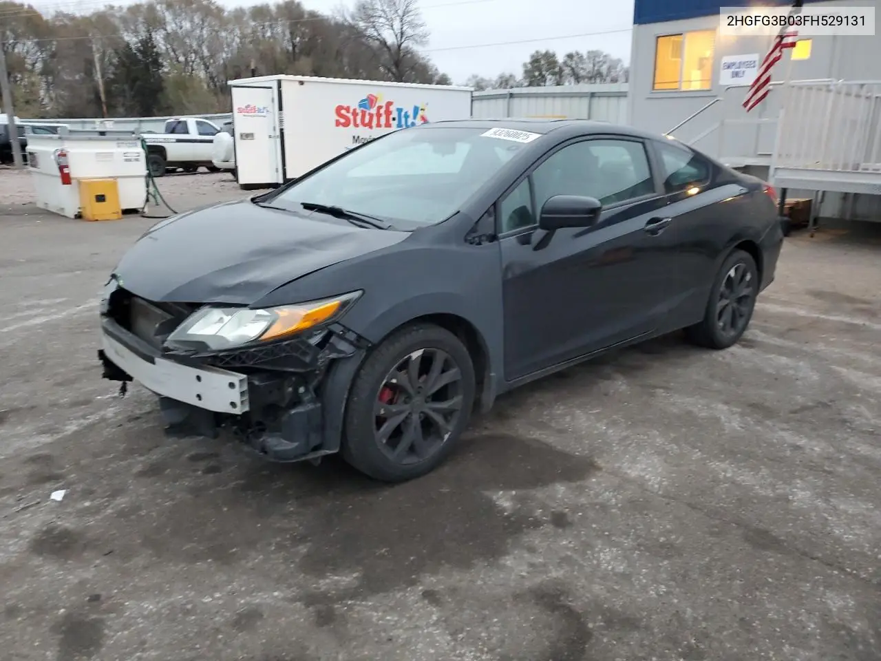 2HGFG3B03FH529131 2015 Honda Civic Exl