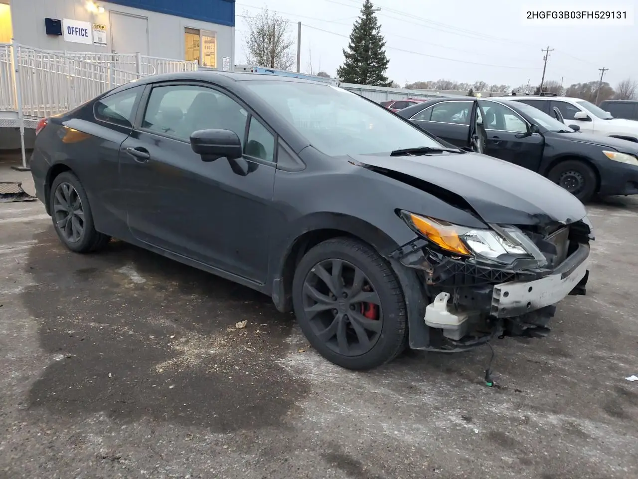 2HGFG3B03FH529131 2015 Honda Civic Exl