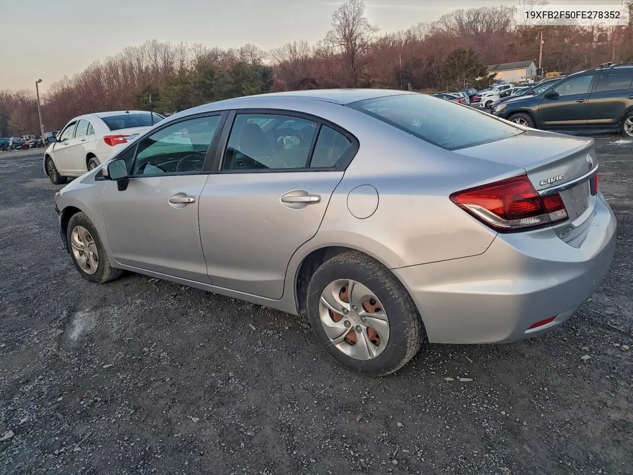 19XFB2F50FE278352 2015 Honda Civic Lx