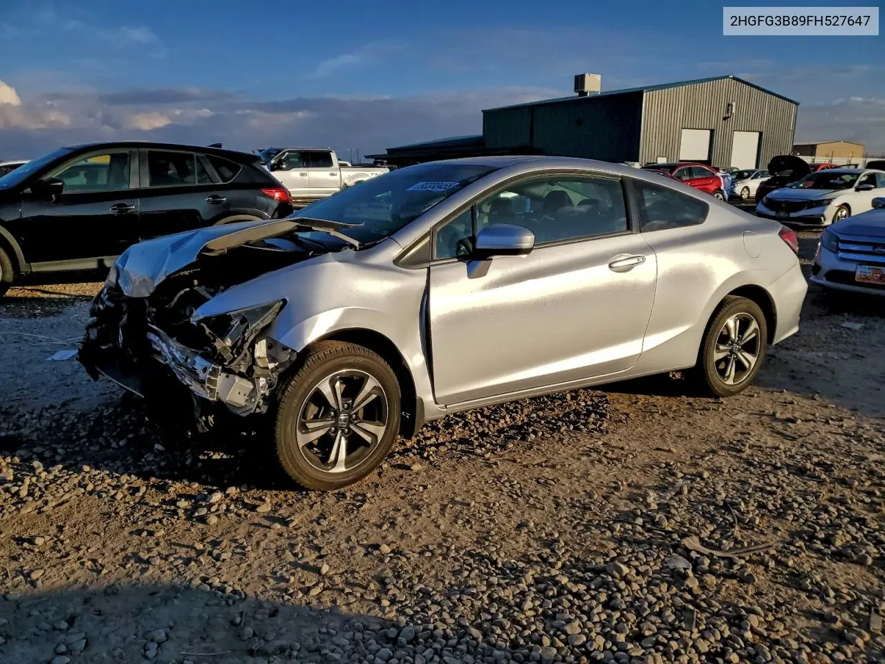 2HGFG3B89FH527647 2015 Honda Civic Ex