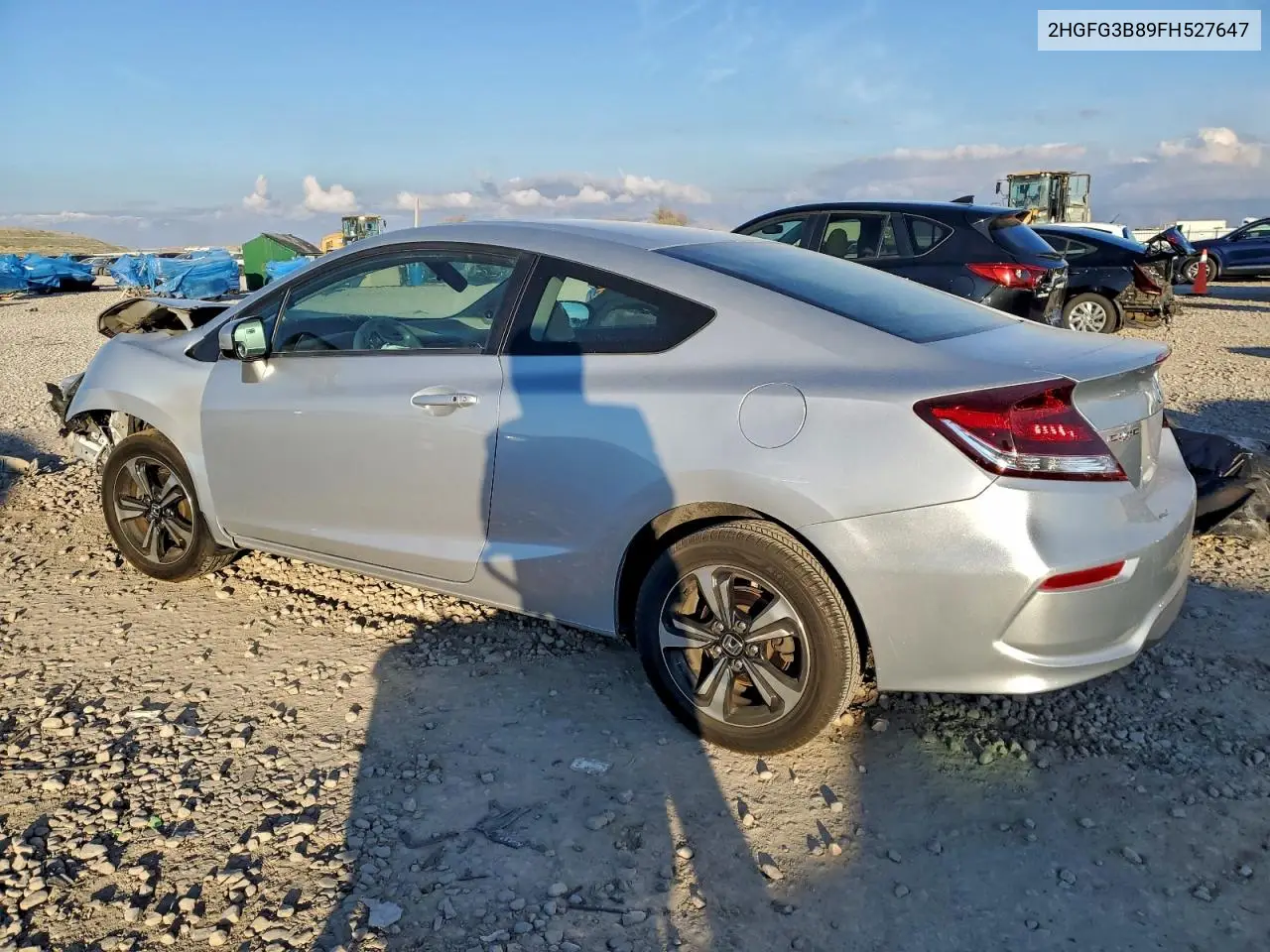 2HGFG3B89FH527647 2015 Honda Civic Ex