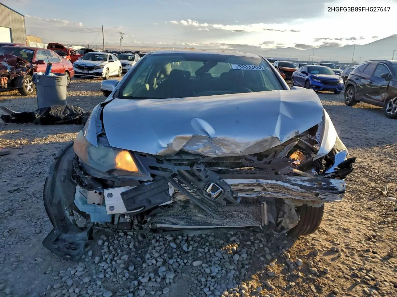2HGFG3B89FH527647 2015 Honda Civic Ex