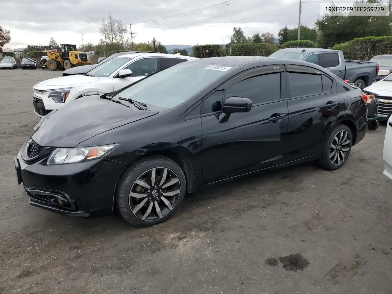 19XFB2F95FE259279 2015 Honda Civic Exl