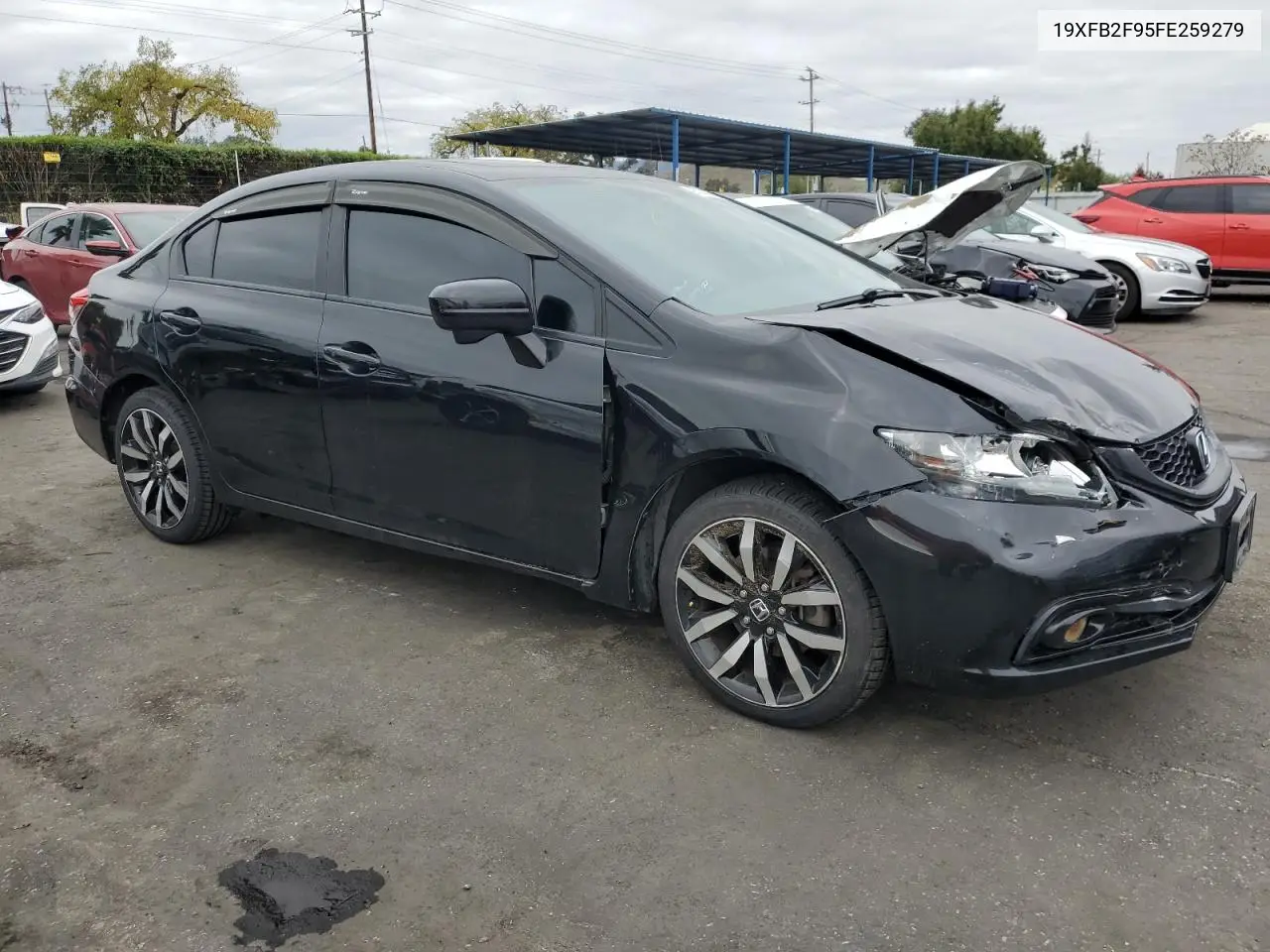 19XFB2F95FE259279 2015 Honda Civic Exl