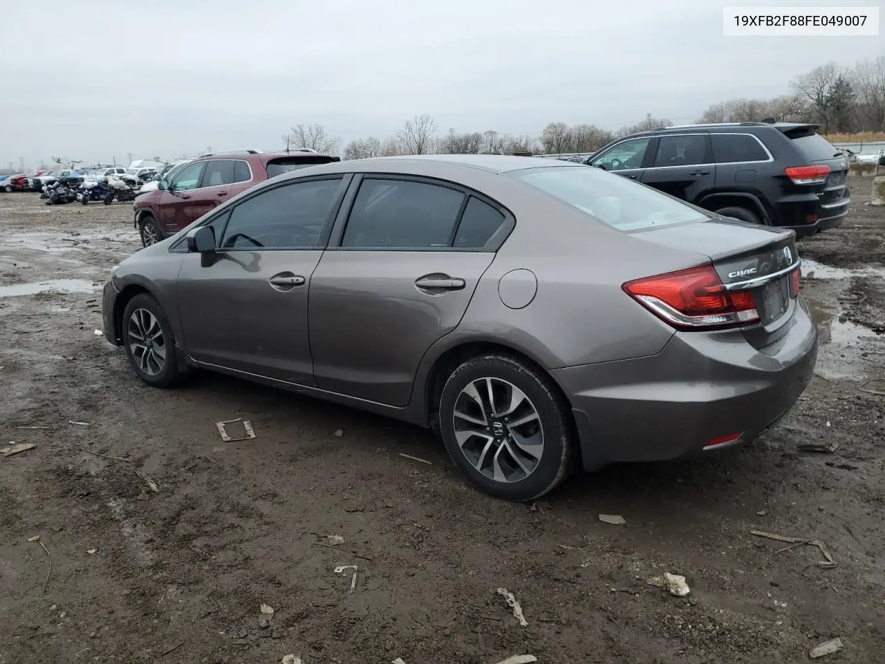 19XFB2F88FE049007 2015 Honda Civic Ex