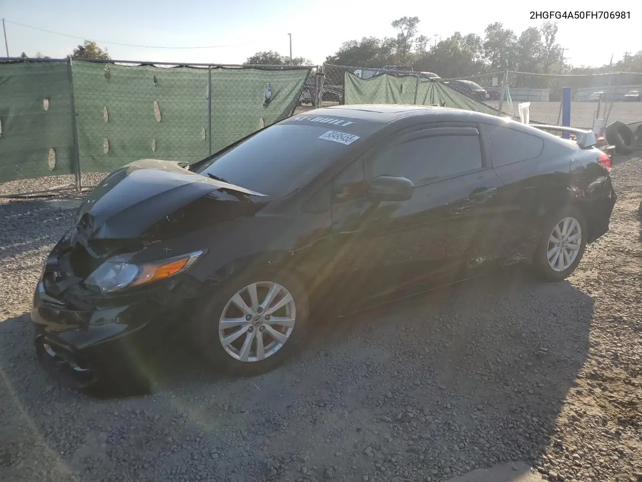 2HGFG4A50FH706981 2015 Honda Civic Si