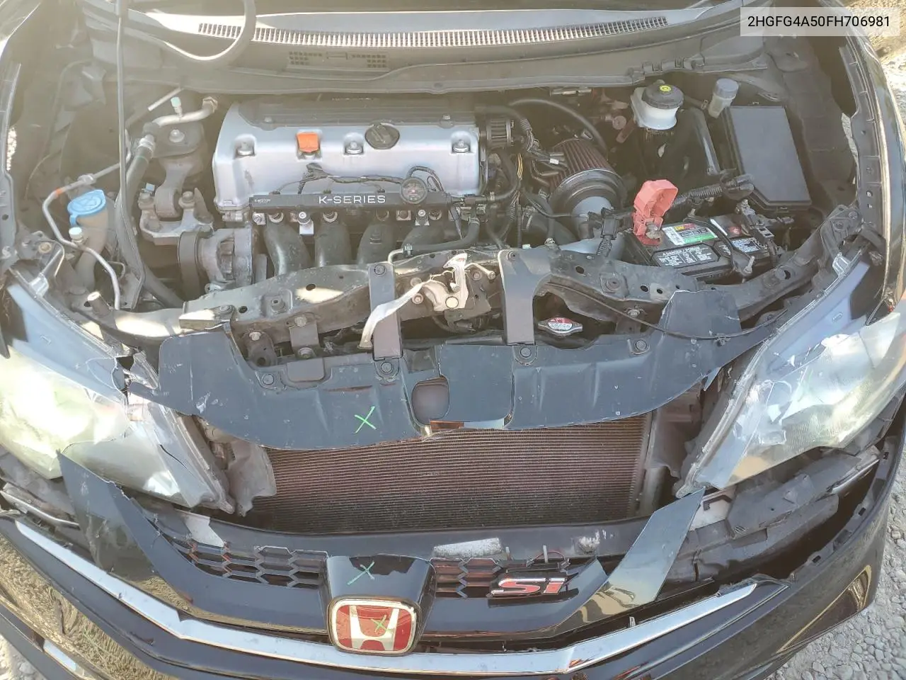 2HGFG4A50FH706981 2015 Honda Civic Si