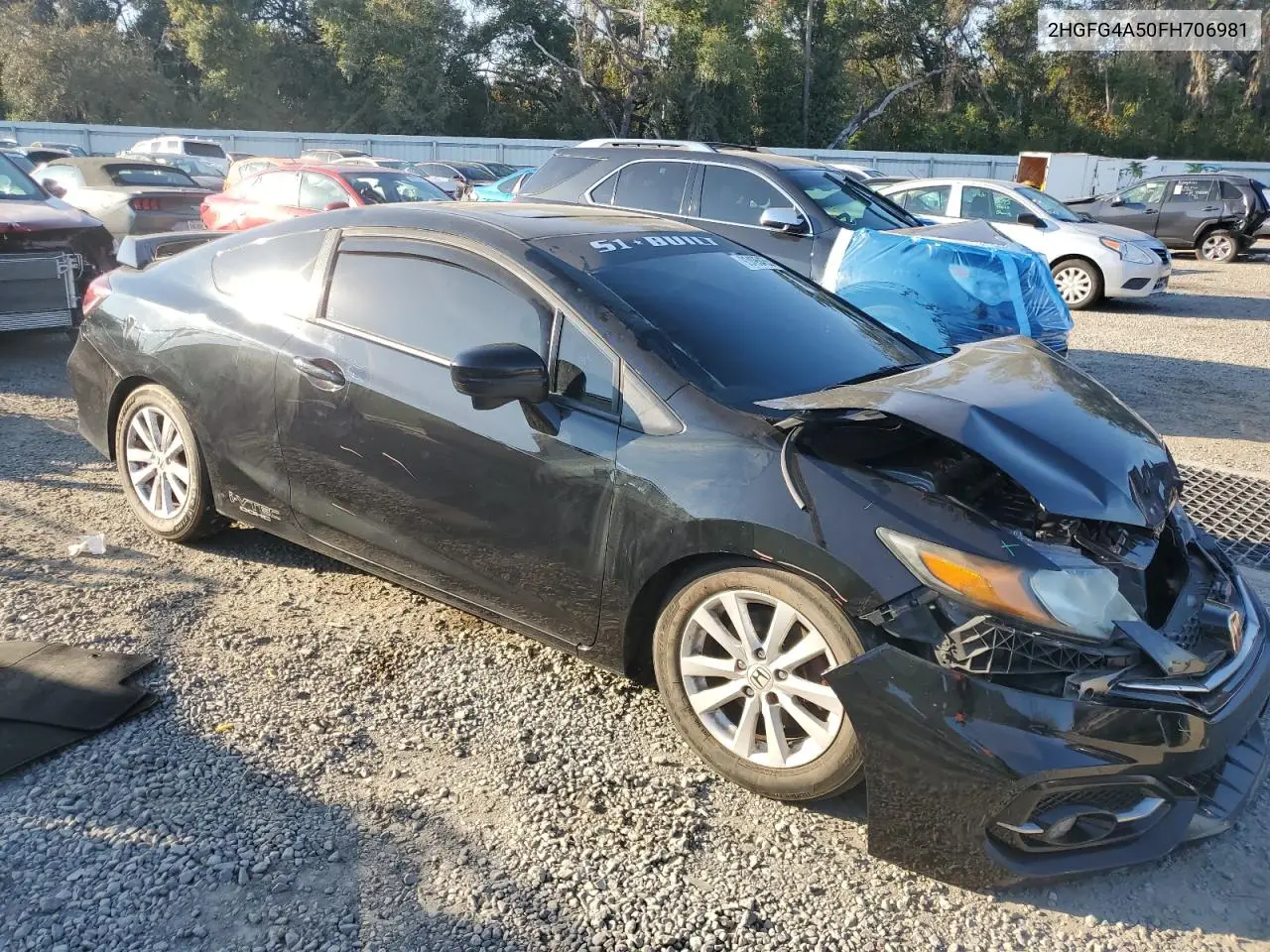 2HGFG4A50FH706981 2015 Honda Civic Si